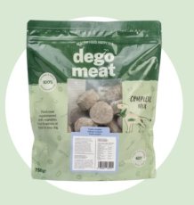 8032 Degomeat kalkoen nuggets compleet 8 x 750g
