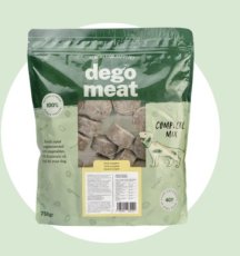 8034 Degomeat eend nuggets compleet 8 x 750g