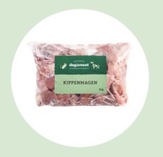 8065 Degomeat kippenmaagjes 8 x 1kg
