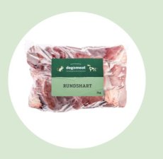 8069 Degomeat rundshart 8 x 1kg