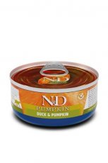 825280 N&D Pumpkin Wet Cat Duck  24 x 70 gram