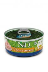 825470 N&D Natural Wet Cat Chicken 24 x 70 gram