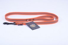 PDS290 anti-slip soft - oranje 120cm met handvat - 2cm - alu-sluiting