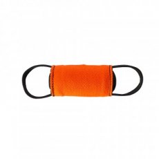 Nylon trainingsspeeltje Cilinder Mini 15x6cm - oranje