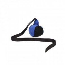 Nylon trainingsspeeltje # 9cm handvat 65cm - zwart/blauw